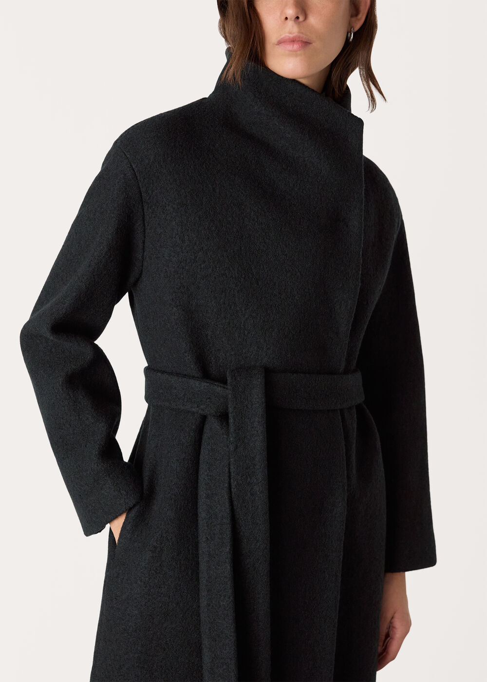 Morgan Funnel Neck Coat
