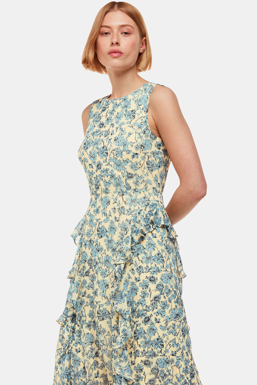 Shaded Floral Nellie Dress