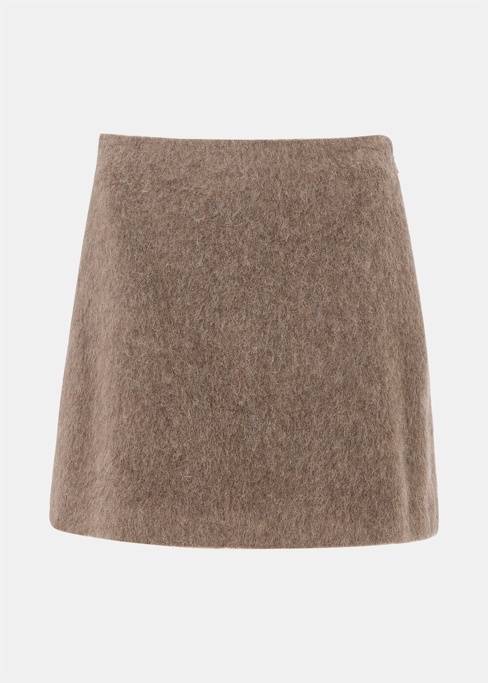 Wool Mini Skirt