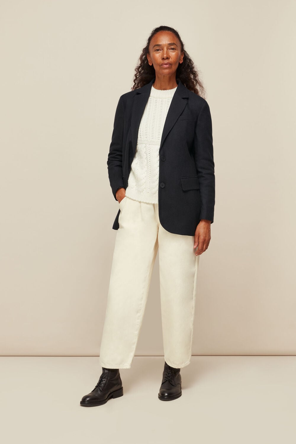Navy Statement Blazer