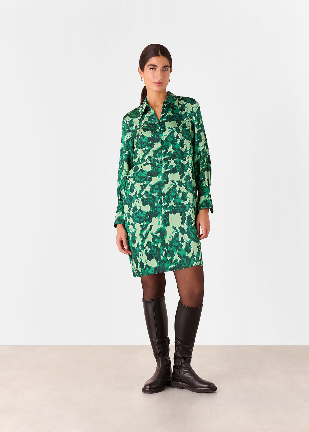 Spun Bouquet Short Dress