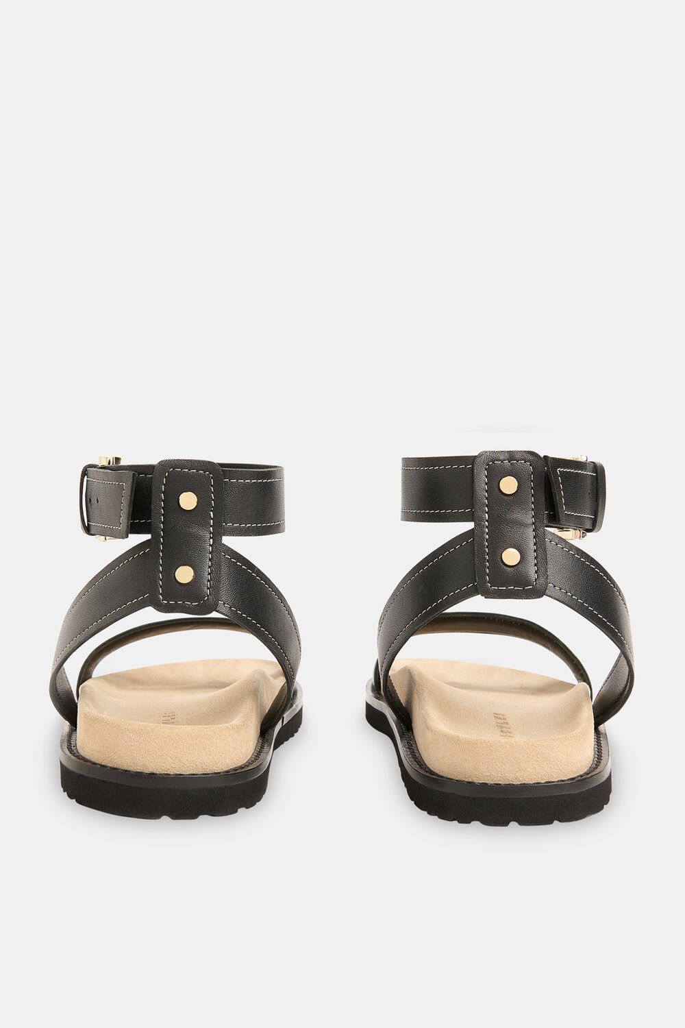 Ottie Contrast Stitch Sandal