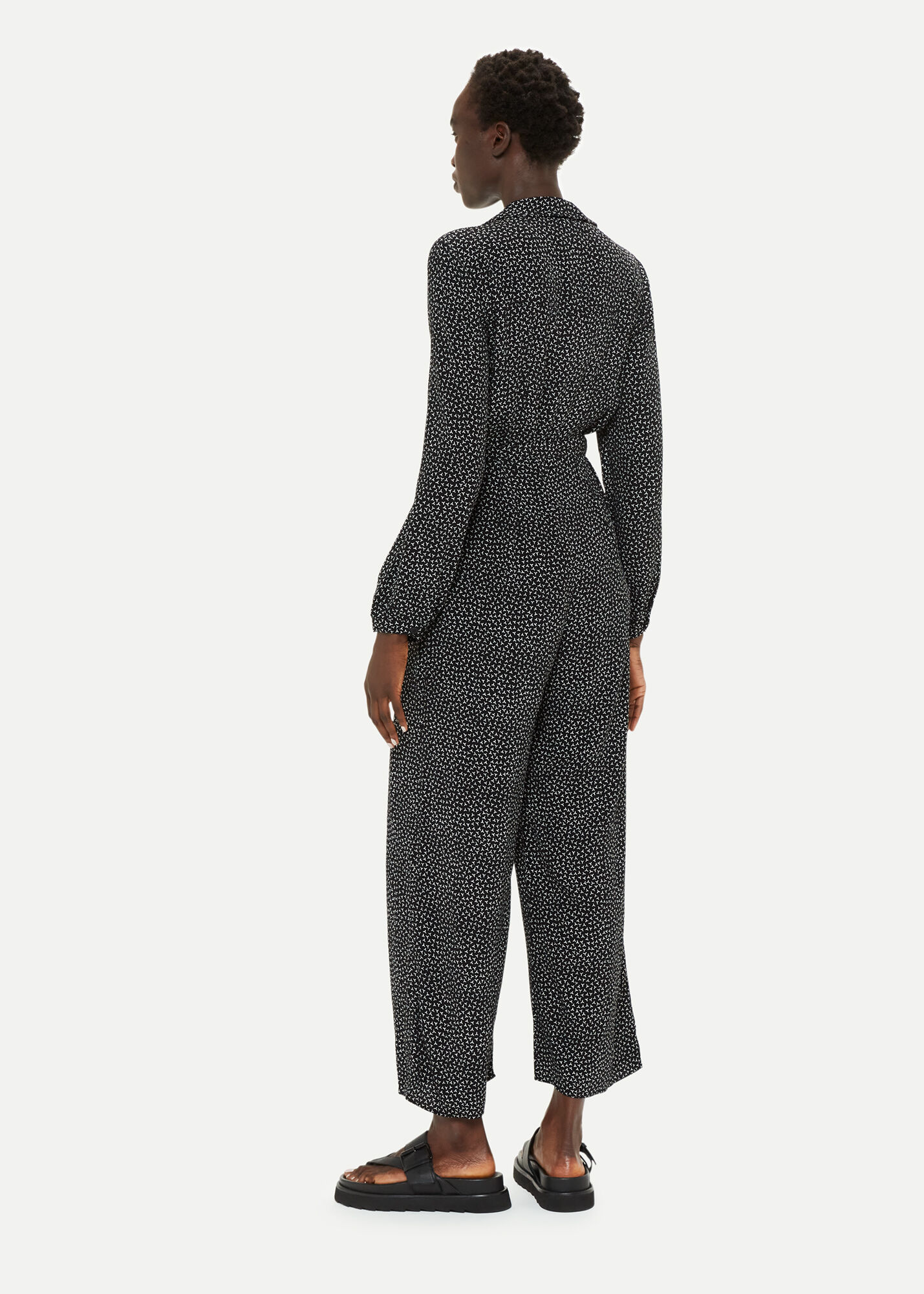 Houndstooth jumpsuit clearance