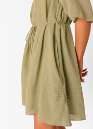 Petite Cotton Frill Mini Dress