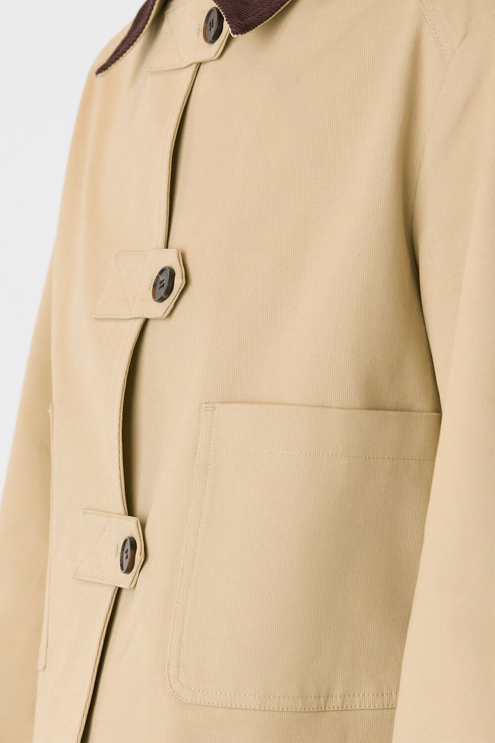 Corduroy Collar Jacket