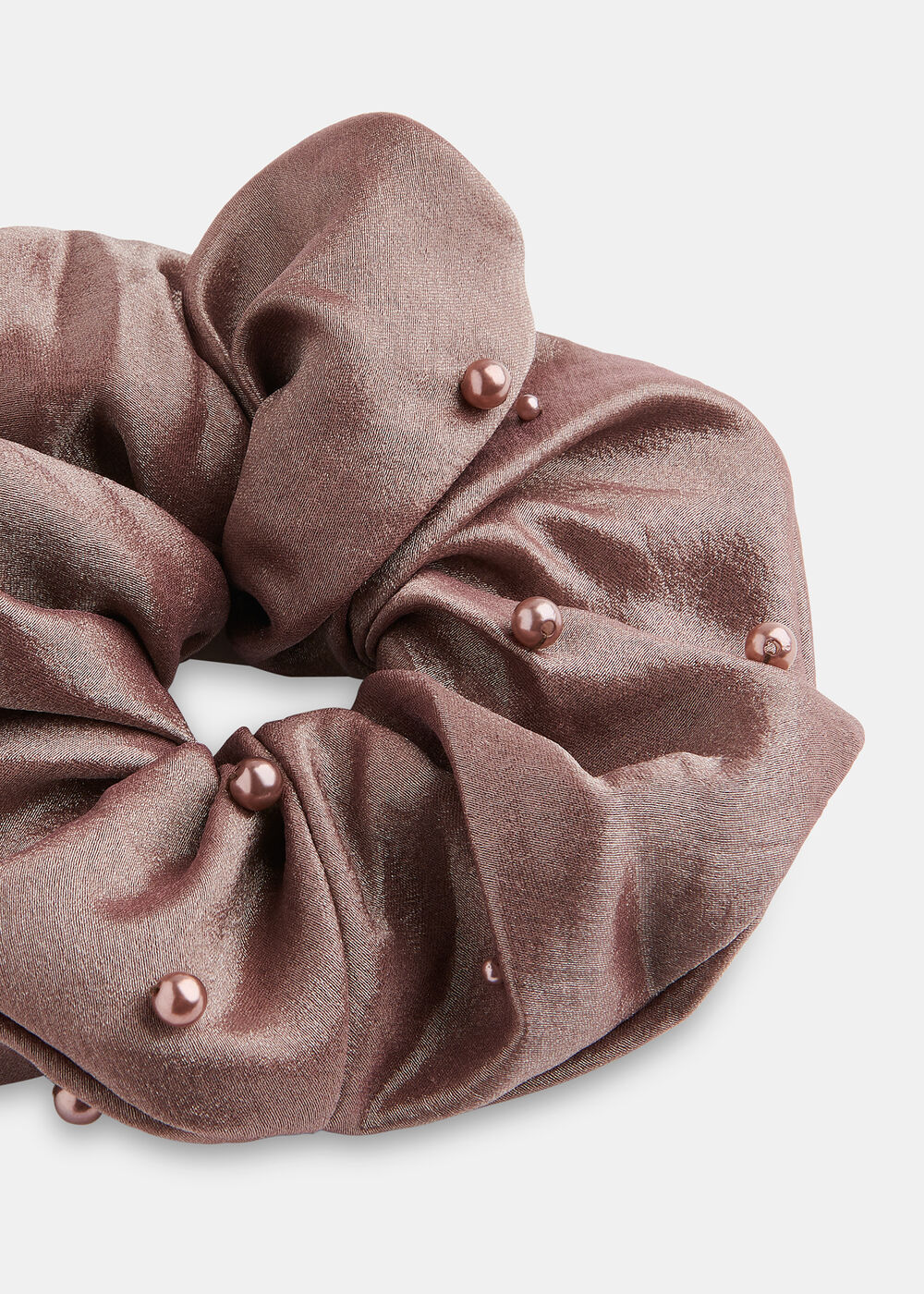 Large Beaded Scrunchie