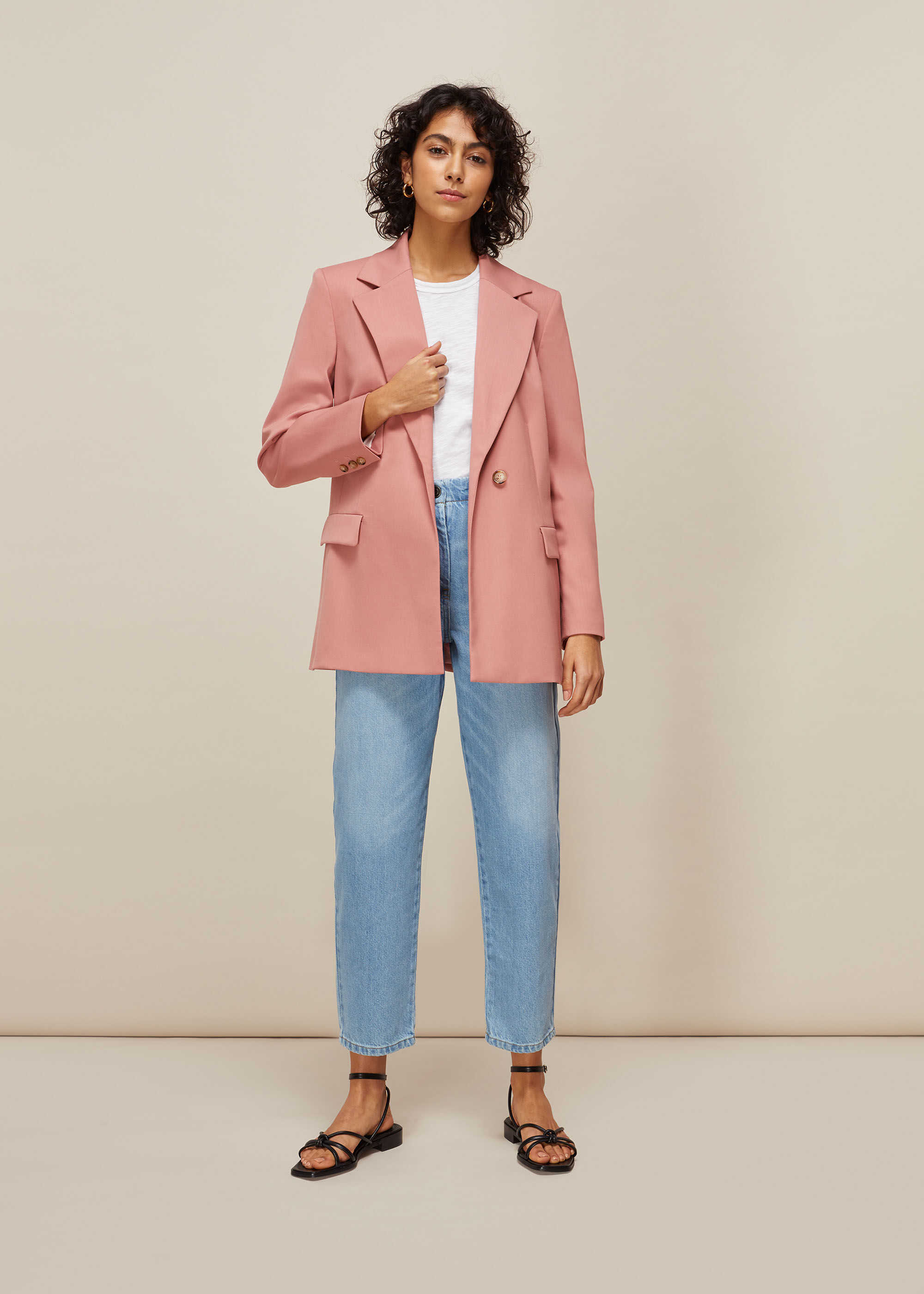 Whistles clearance pink jacket