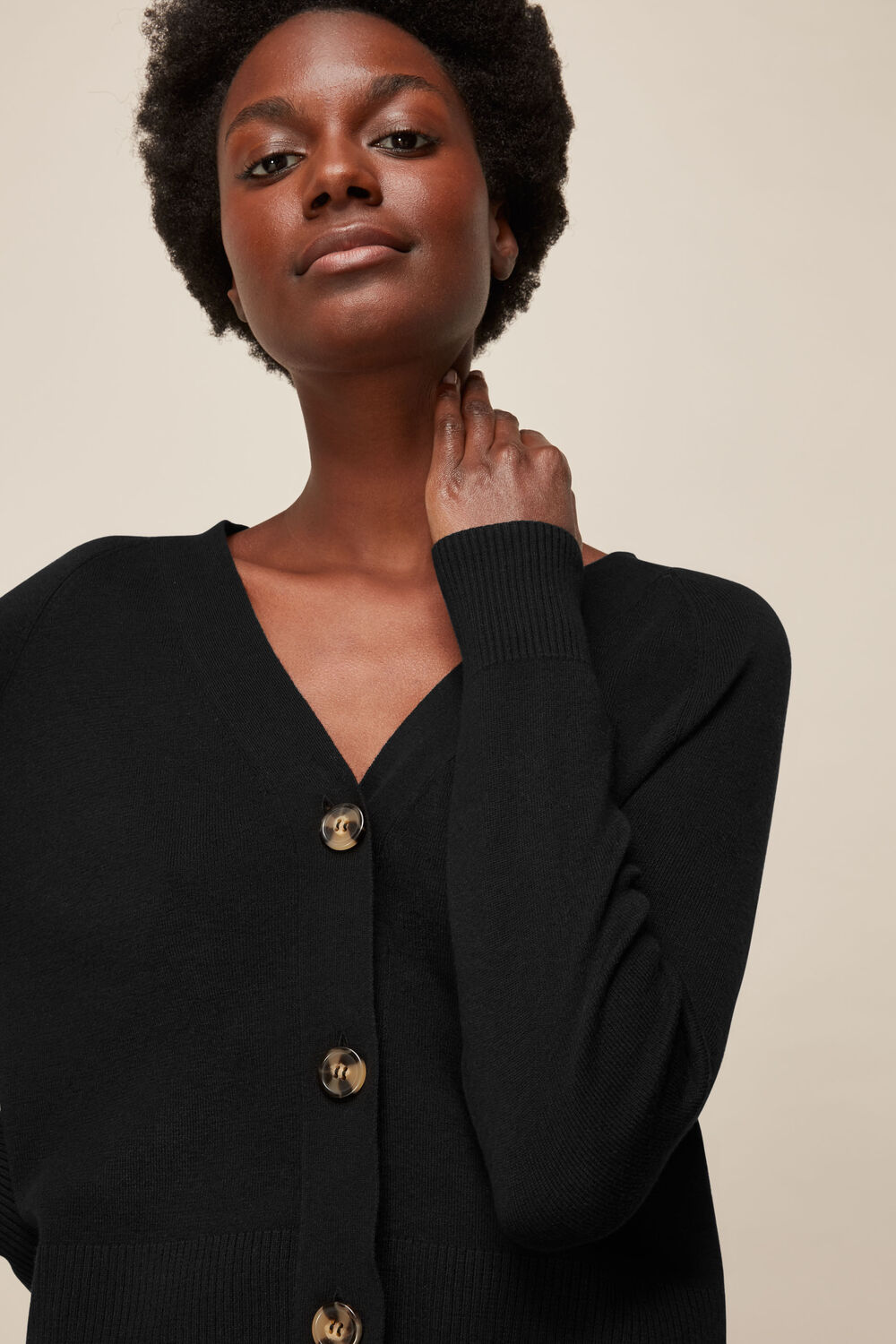 Button Front Cardigan