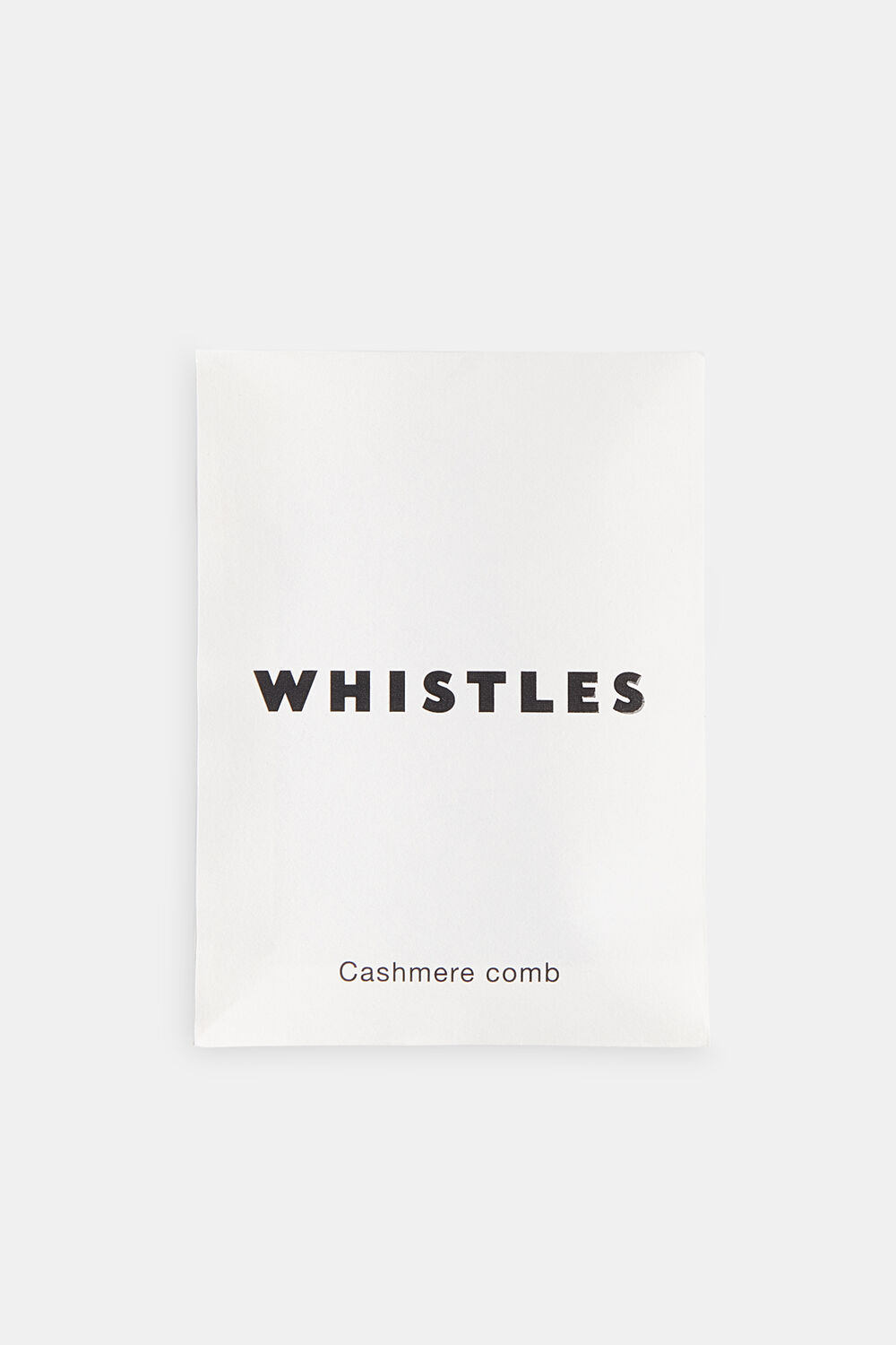 Black Cashmere & Wool Comb