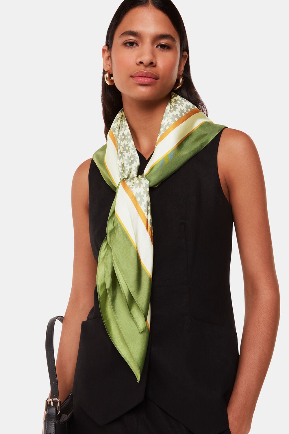 Sahar Buttercup Silk Scarf