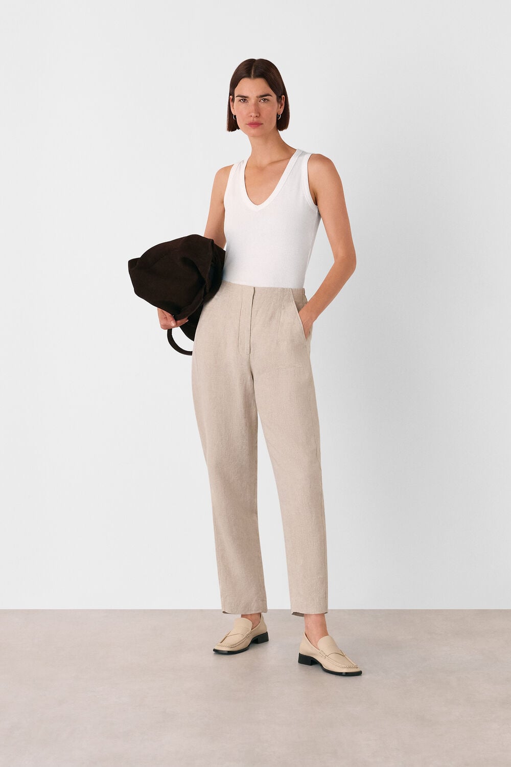 Ellis V Neck Jersey Vest
