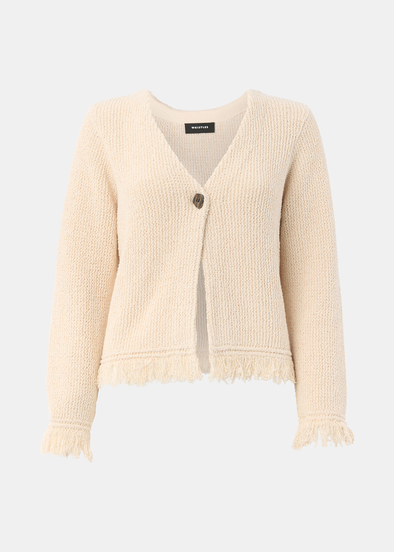 Fringe Detail Cardigan