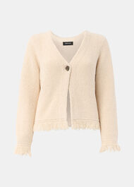 Fringe Detail Cardigan