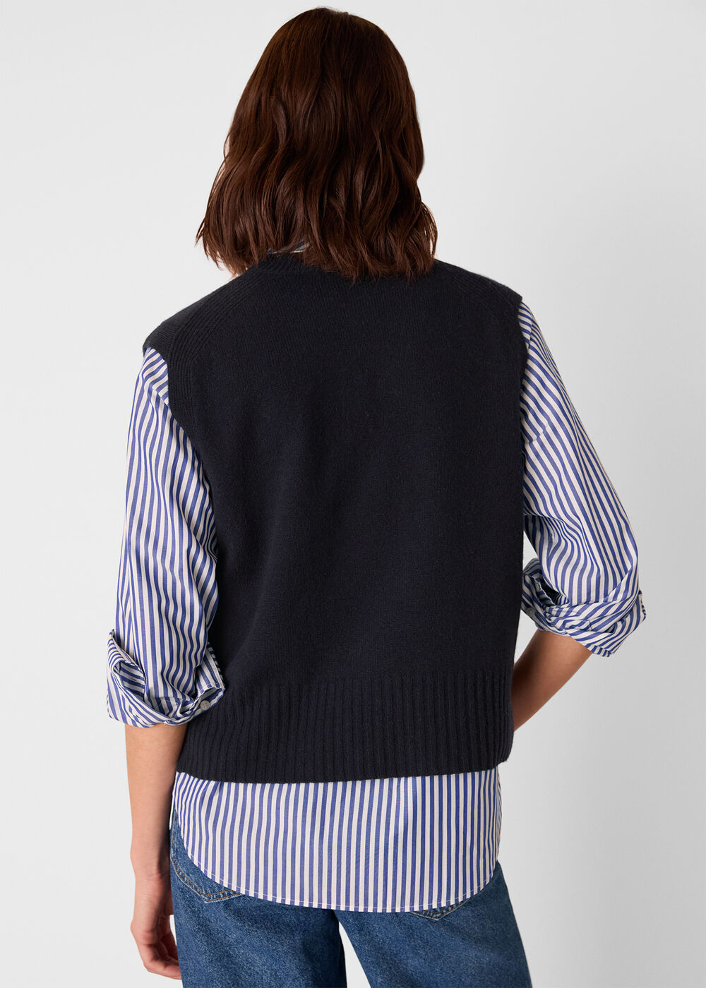 Wool Sleeveless Tank