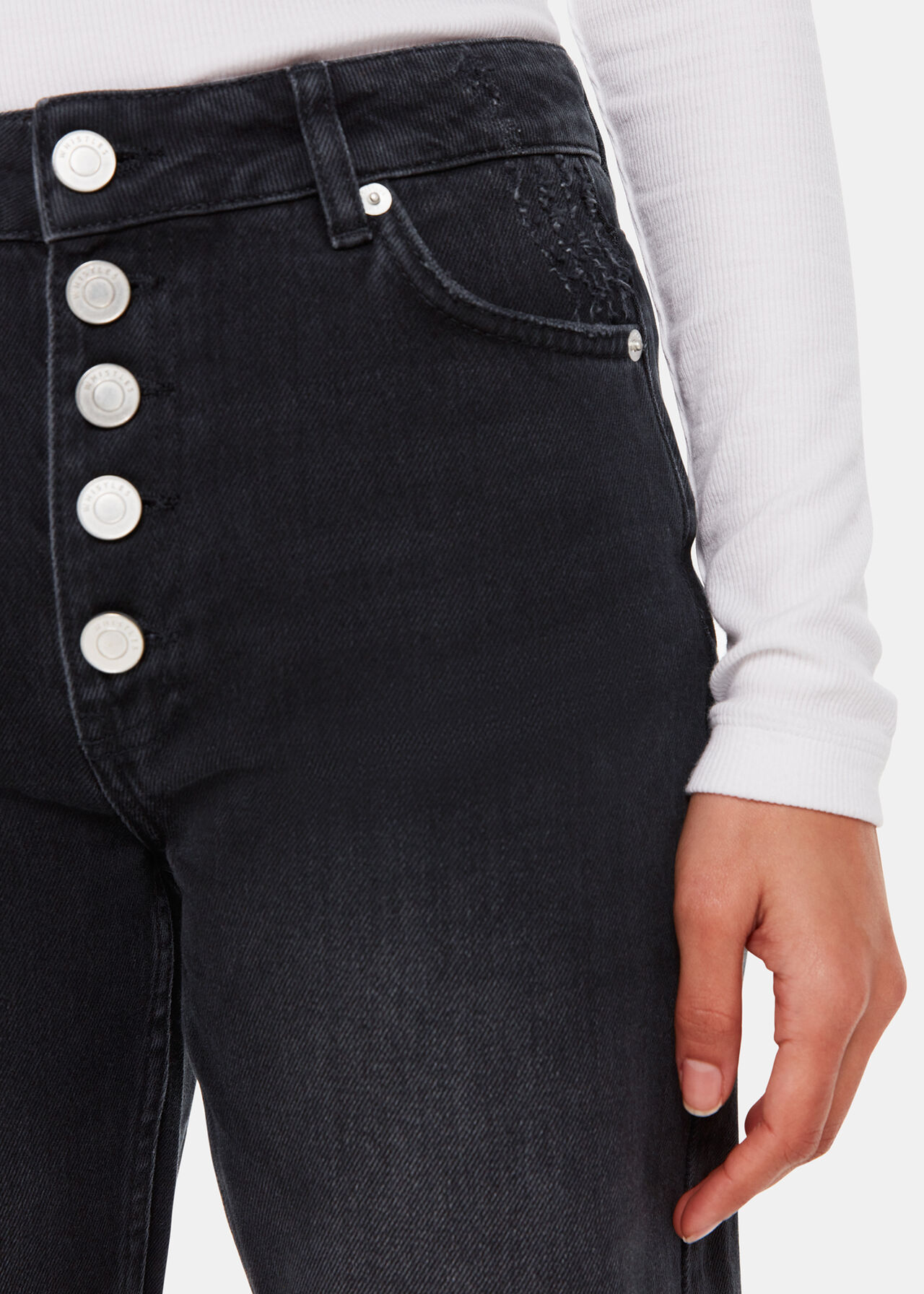 Authentic Hollie Button Jean
