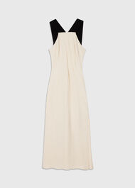 Buckle Detail Midi Dress