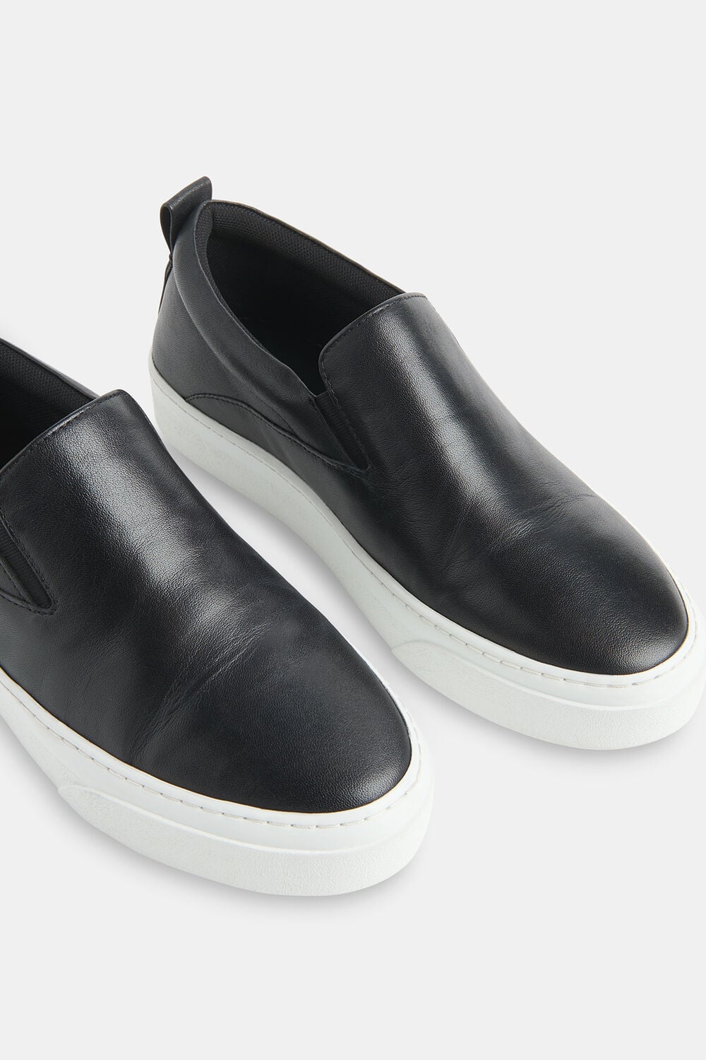 Black Kinsley Slip On Trainer