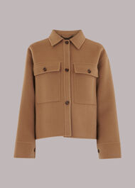 Hannah Boxy Wool Overshirt