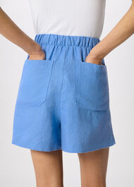 Linen Elasticated Short