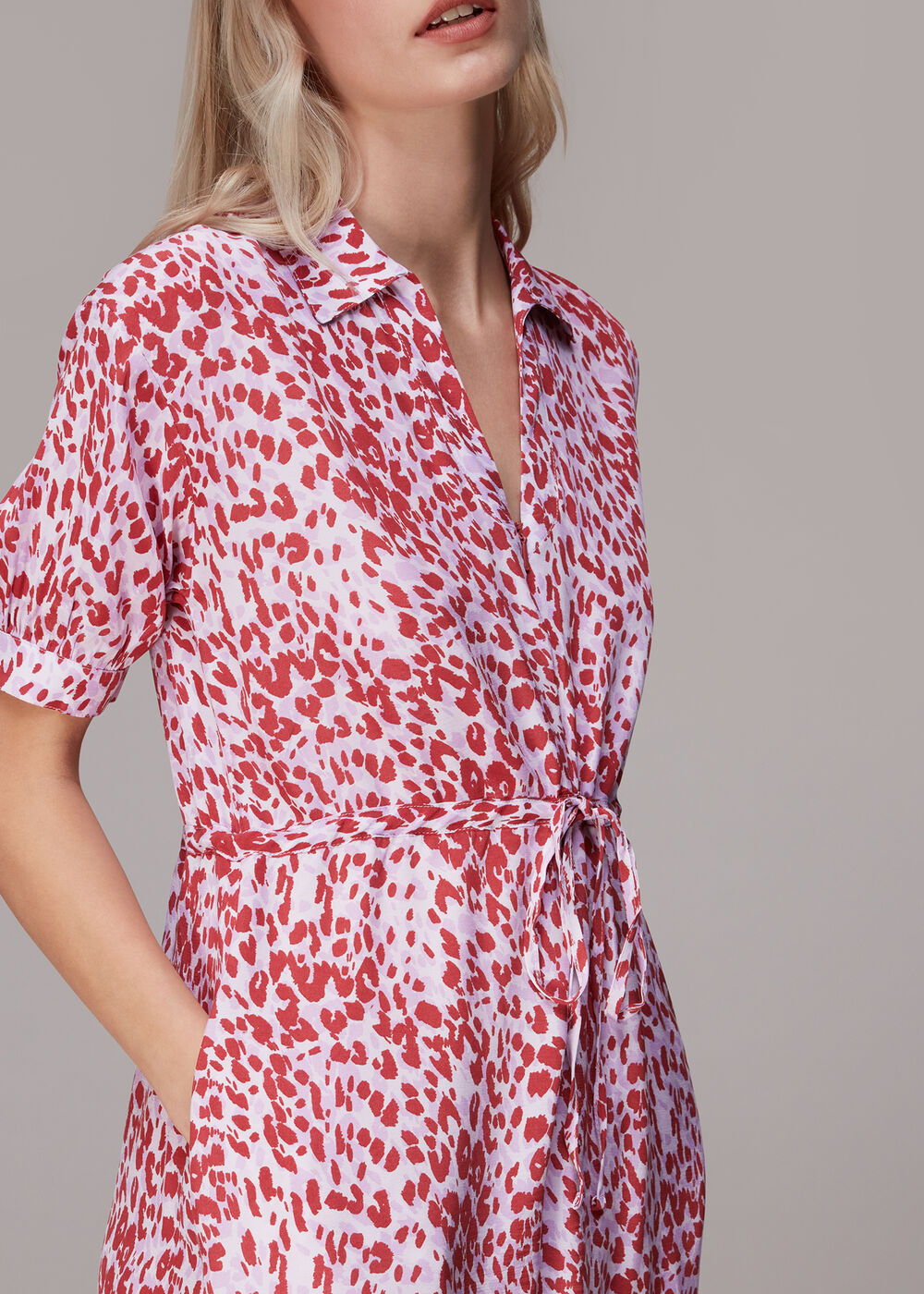 Summer Cheetah Midi Dress