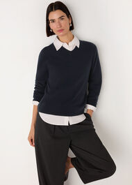 Wool V Neck Knit