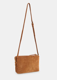 Kaia Suede Crossbody Bag