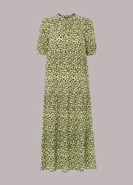 Buttercup Floral Trapeze Dress