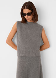 Wool Sleeveless Tank