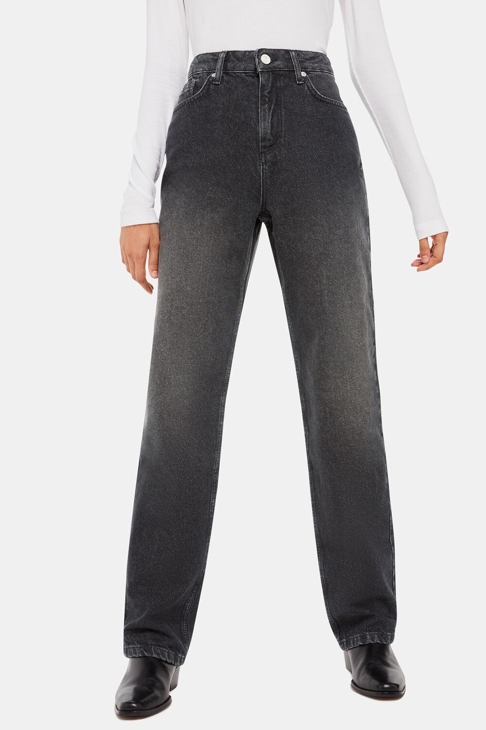 Straight Leg Full Length Jean
