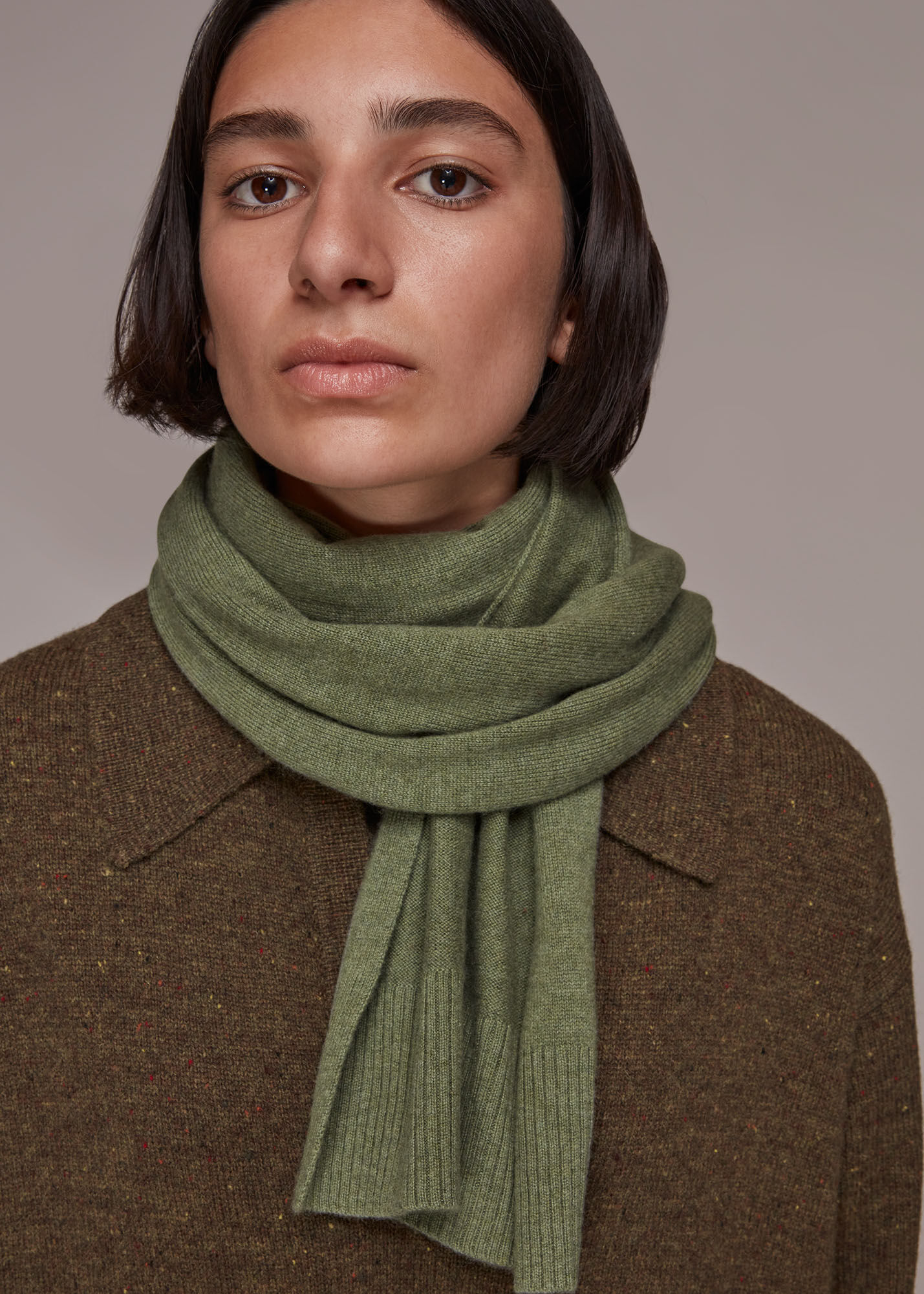 Green cashmere wrap clearance