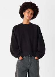 Gathered Full Sleeve Sweat