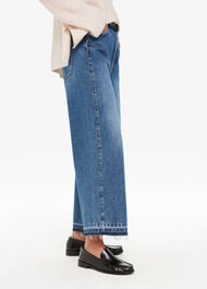 Authentic Raw Hem Jean