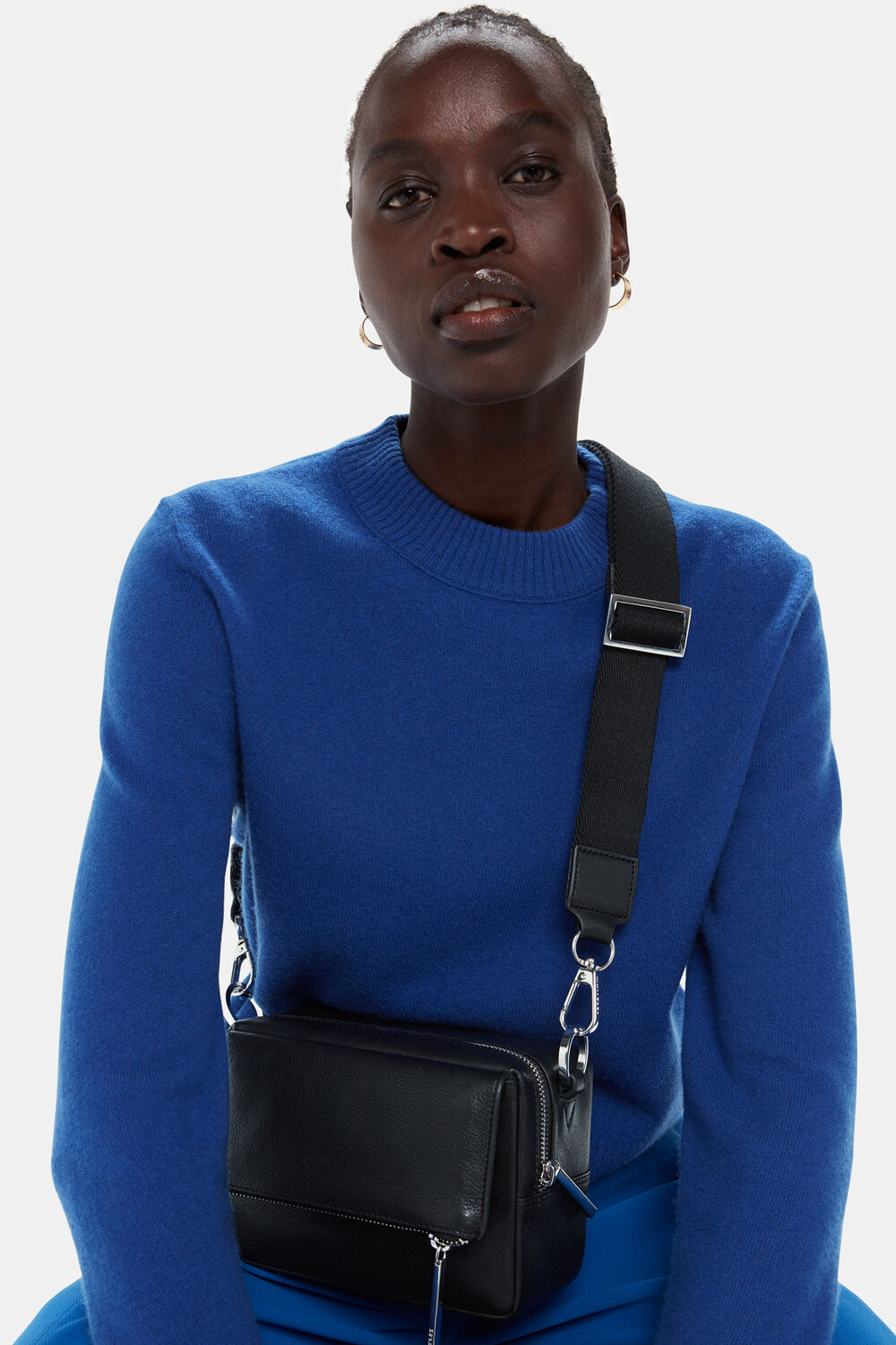 Black Bibi Crossbody Bag
