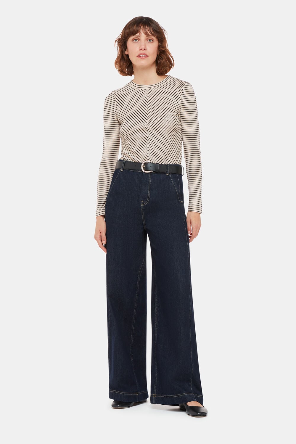 Chevron Stripe Crew