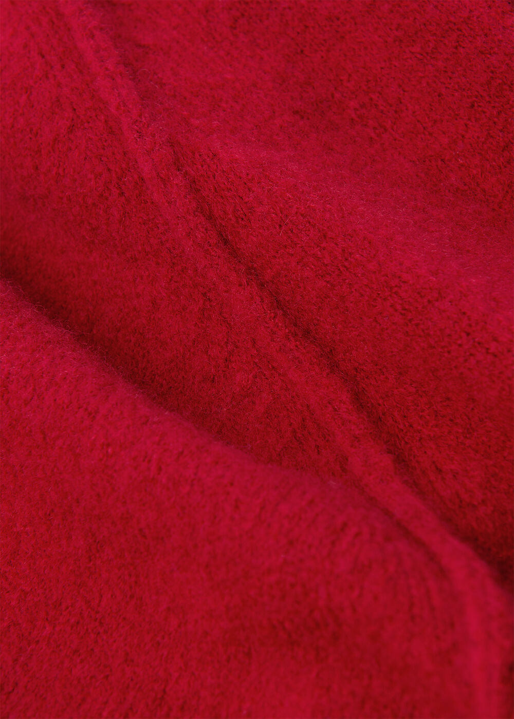 Wool Mix Split Funnel Knit