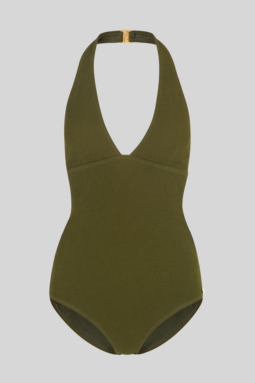 Klara Minimal Swimsuit Dark Green