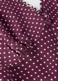 Petite Mini Spot Sleeveless Dress