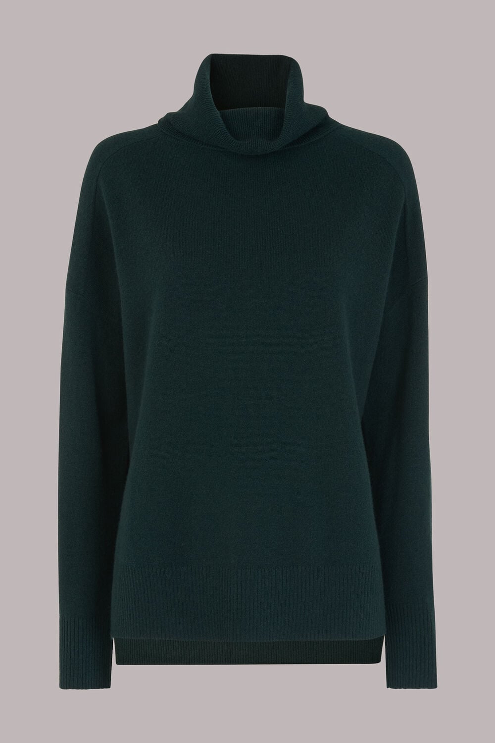 Cashmere Roll Neck Knit
