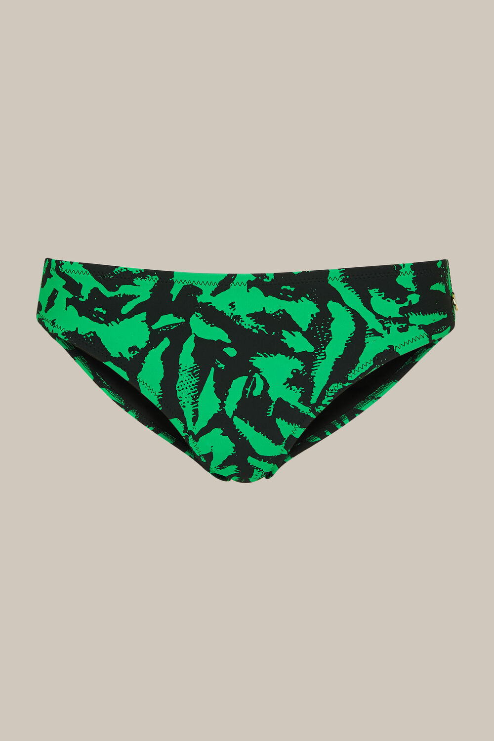 Green Tiger Animal Bikini Bottom