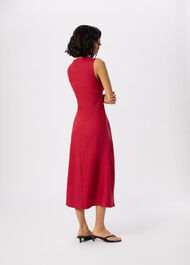 Bias Cut Linen Dress