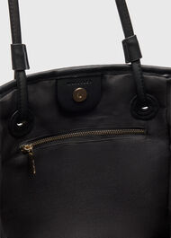 Zoelle Straw Tote Bag