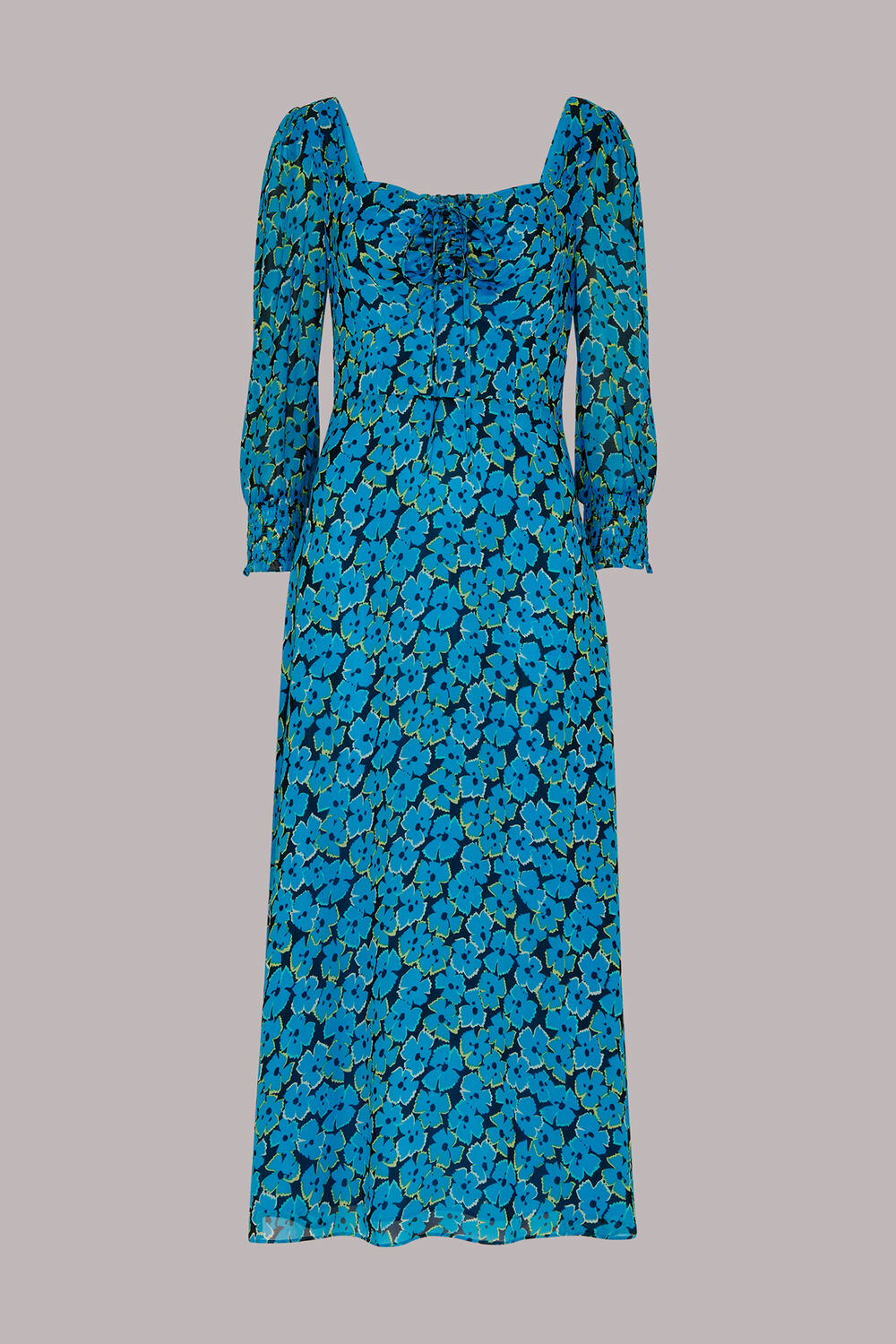 Farfalle Flower Midi Dress
