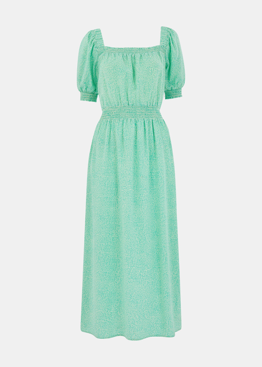 Scribble Check Dress