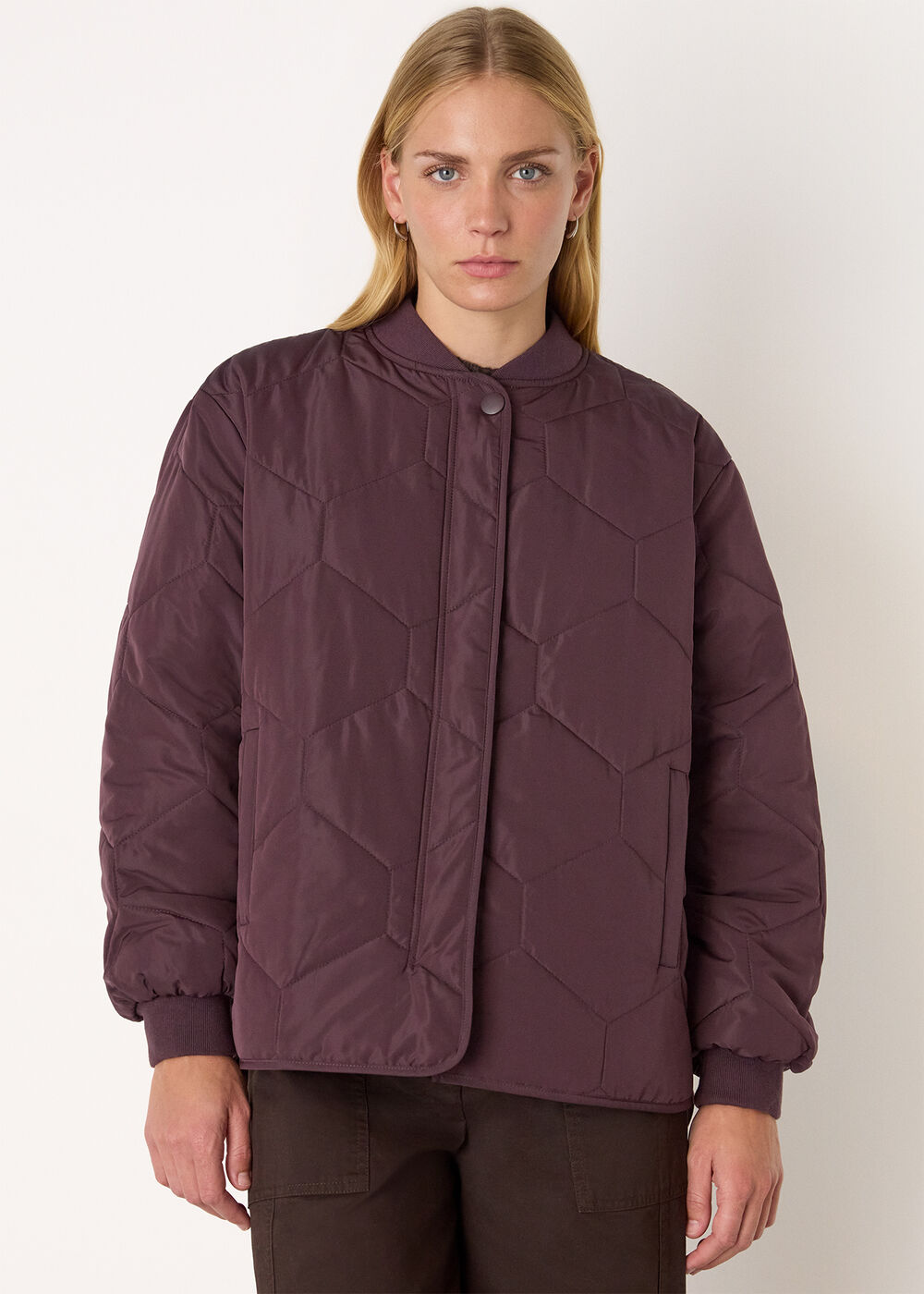Ida Short Quilted Coat