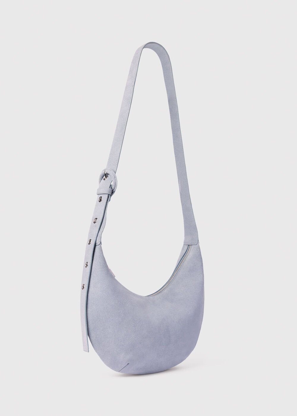 Small Sia Suede Crossbody Bag