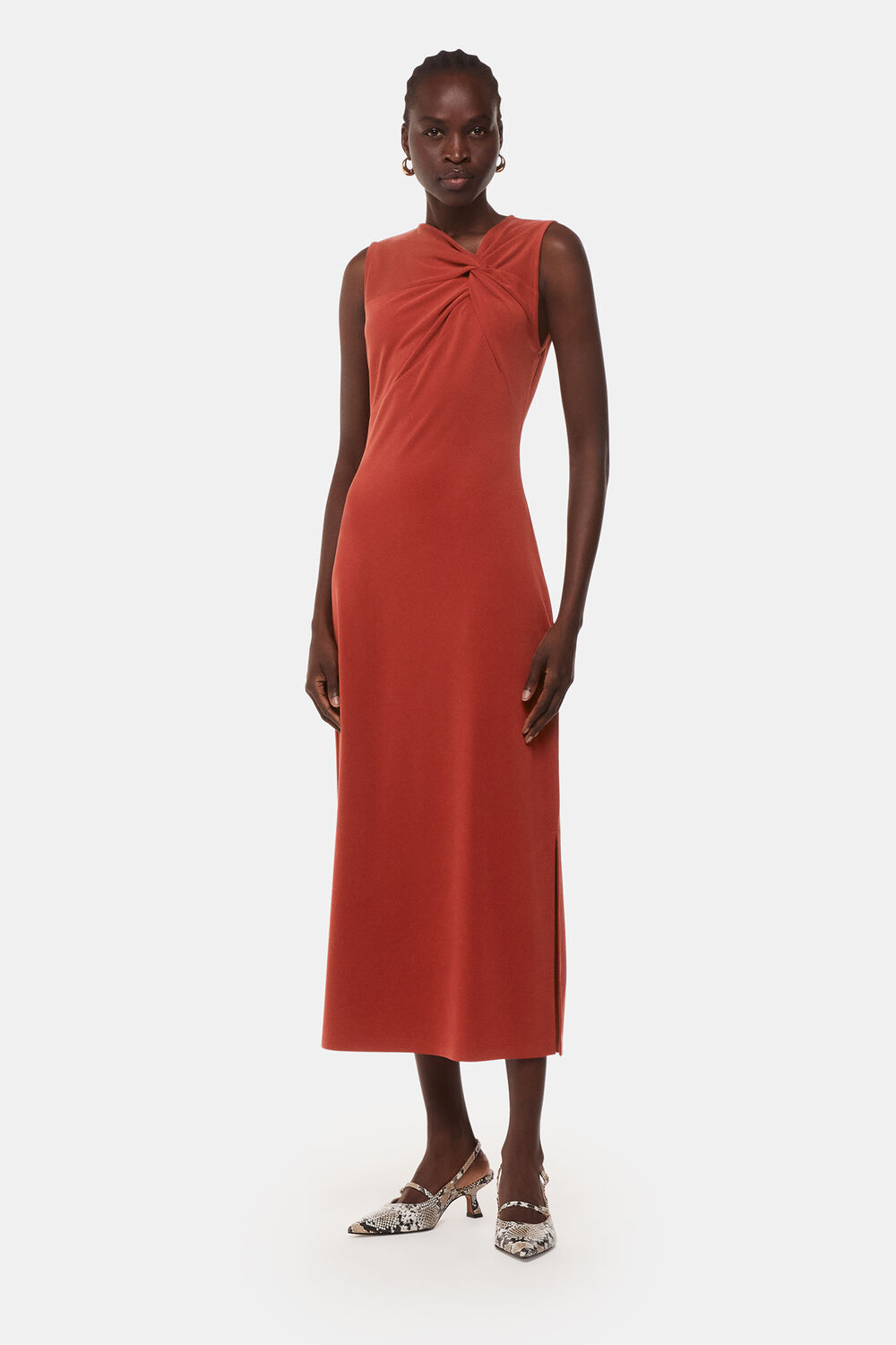 Saoirse Twist Jersey Dress