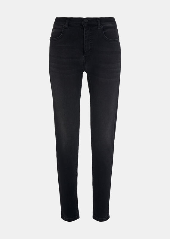 Black Stretch Sculpted Skinny Jean