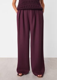 Pleat Front Relaxed Trouser