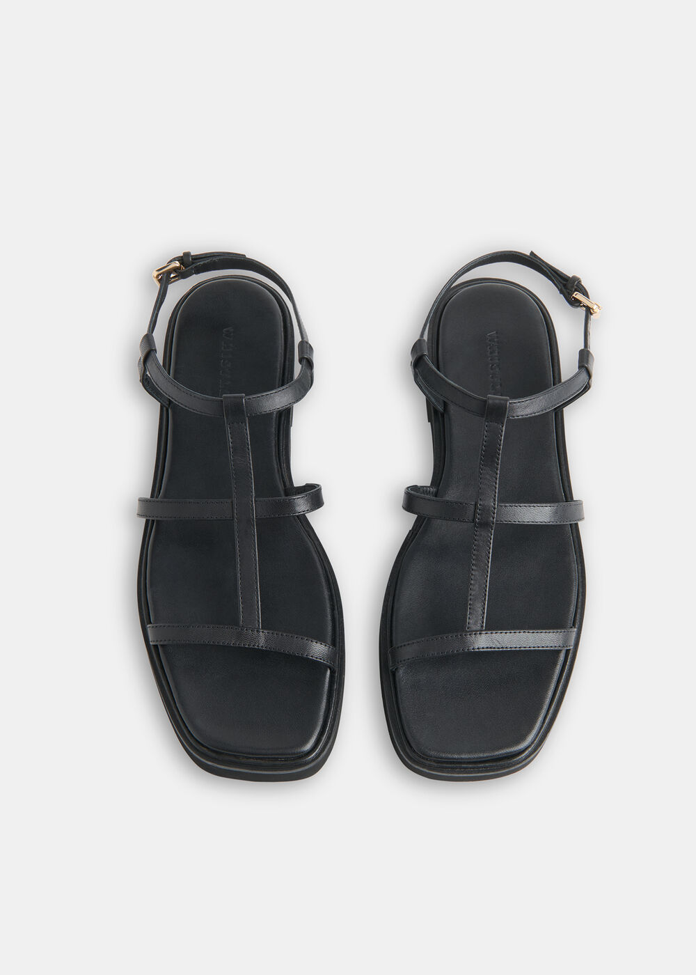 Dora Caged Square Toe Sandal