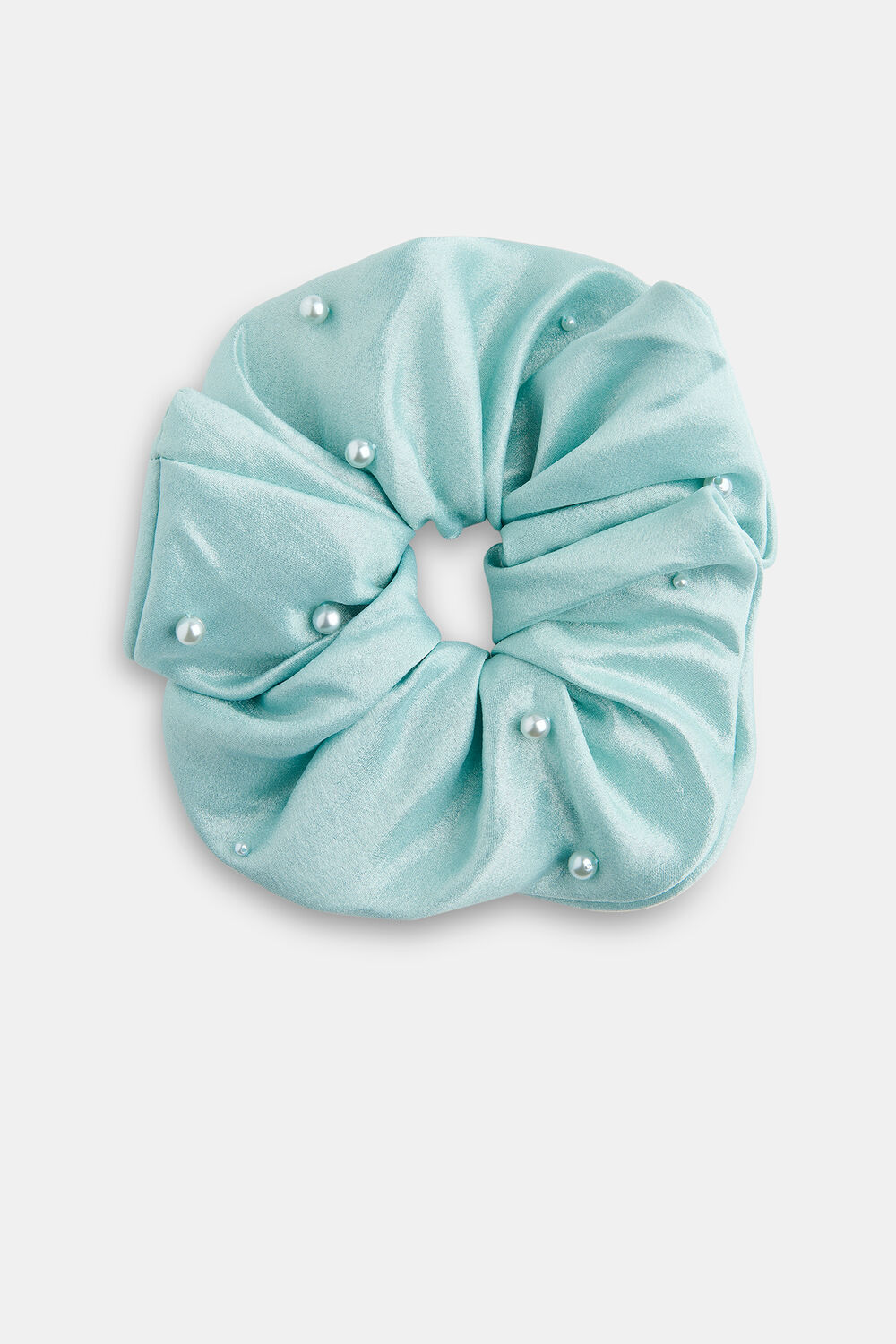 Large Beaded Scrunchie